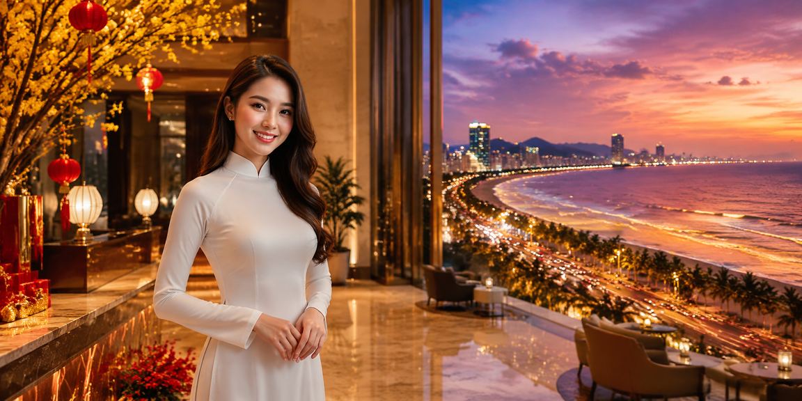 Cảnh casino tại Đà Nẵng với người chơi thưởng thức trò chơi thời trang truyền thống