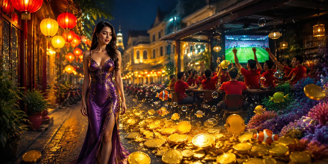Cảnh nhộn nhịp khu chợ đêm tại Hà Nội với phong cách cá cược hiện đại